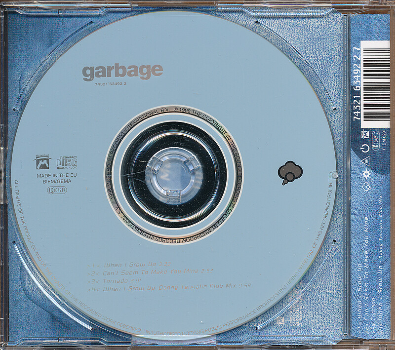 Garbage - When I Grow Up RARE import CD maxi-singles '99 | eBay