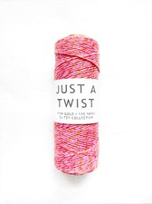 NEW JUST A TWIST PINK GOLD BAKERS TWINE Metallic/Shimmer 110 Yards Spool
