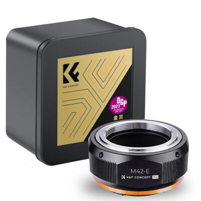 K&F Concept M42 Lens to Sony NEX Alpha E-Mount Camera for Sony Alpha NEX-7 NEX-6