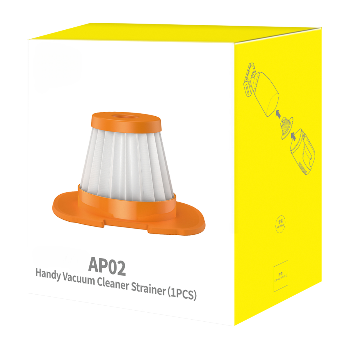 New HEPA Filter for AP02 Handy Vacuum Cleaner – High Efficiency Household Replacement