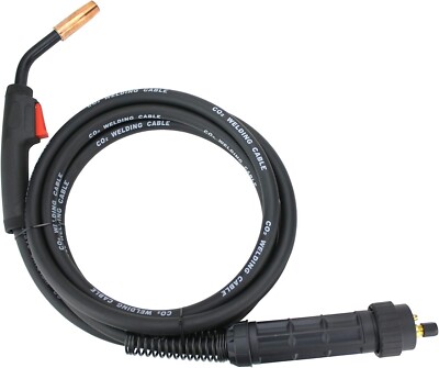 SÜA - 150 Amp MIG Gun Torch with Euro Connector - 12 Feet Cable - Works w/ Tweco
