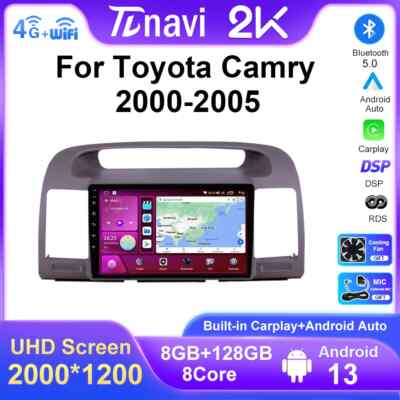 Android Auto For Toyota Camry 5 Car Radio Multimedia Player GPS Navi Carplay DSP