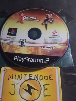 ESPN X Games Skateboarding Sony PlayStation 2 disc only