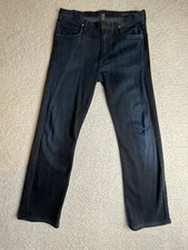Citizens of Humanity COH Jeans Size 31x29 Sid Straight Dark Men’s USA Made Flaw
