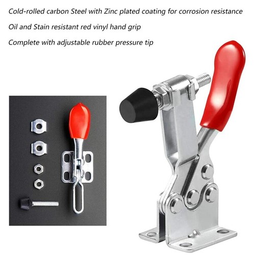4Pcs Release Toggle Clamp -201 Antislip Horizontal 59Lbs Holding8111 - Photo 5/7