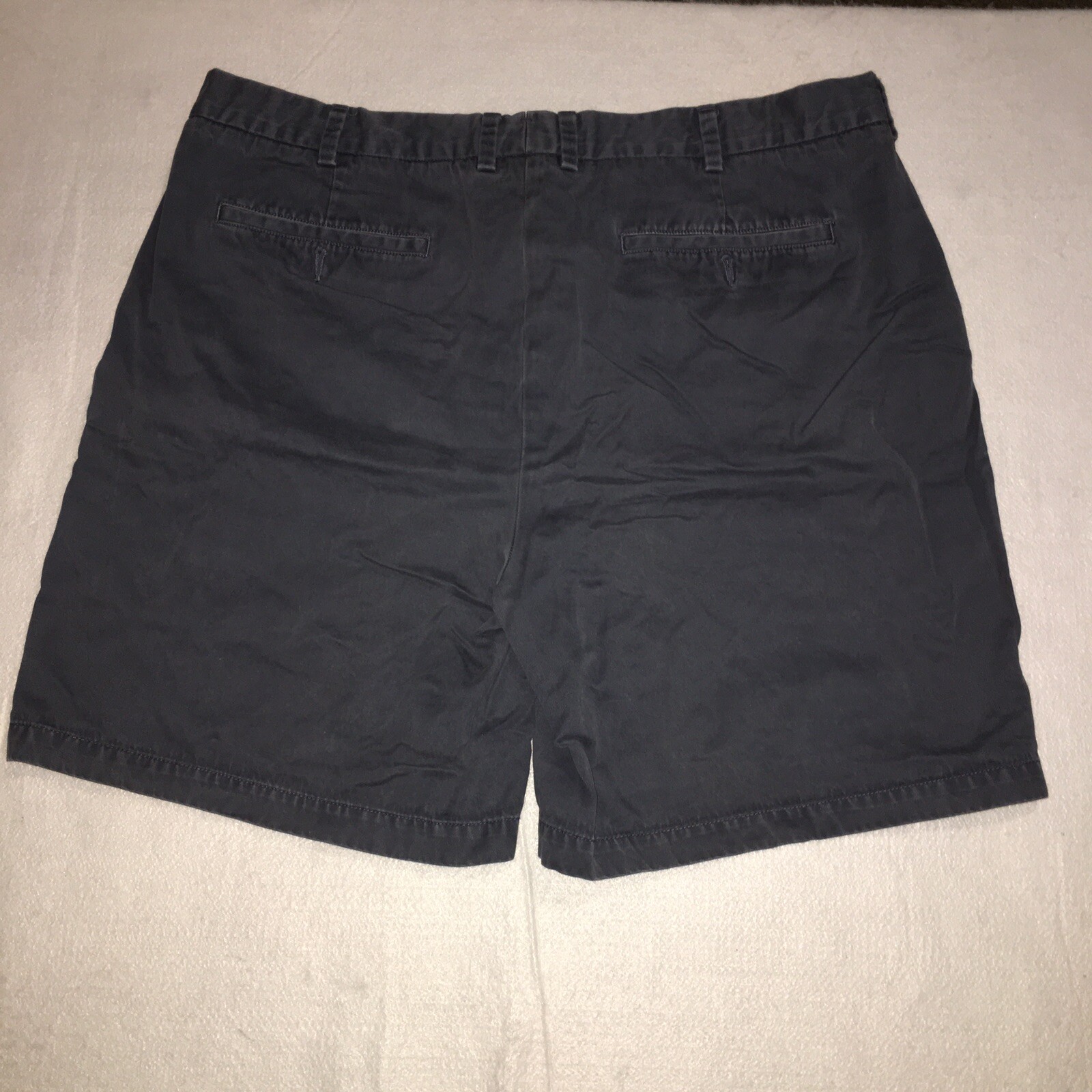 Men's Grey Orvis Shorts 42 100 Pima Cotton Gem