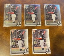 2022 Bowman Chrome Elijah Tatis 1st Bowman 3 Chrome 2 Paper Card Lot White Sox
