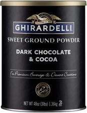 Dark Chocolate & Cocoa - Sweet Ground Powder,...
