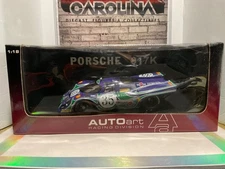 1/18 AUTOart 80036 PORSHE 917 WATKINS GLEN LARROUSSE/VAN LENNEP #35 BOX HAS WEAR