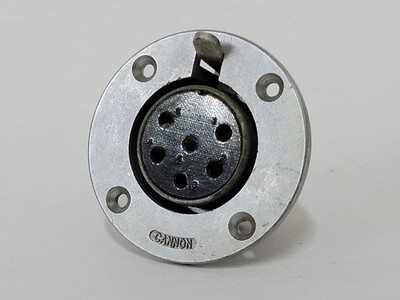 Cannon P-6-13 - 6 pin female, chassis mount P connector - P 6-13