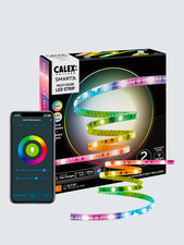 Calex Smart Multi-Colour RGBIC LED Strip Light, 2m
