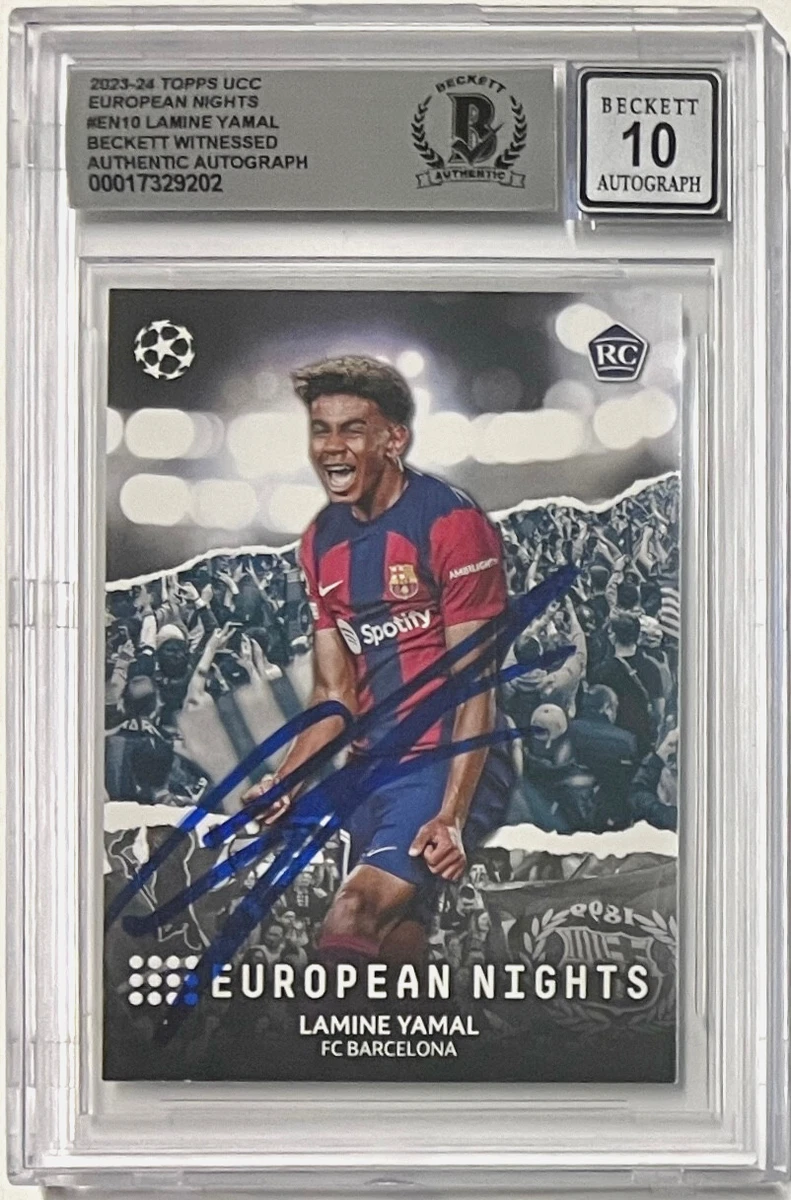 Topps Soccer FC Barcelona Autographed Sports Trading Cards