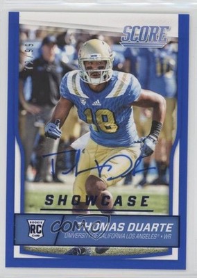 2016 Score Rookies Showcase Signatures 72/99 Thomas Duarte Rookie Auto RC 0c3