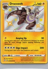 Dracozolt SV045/SV122 Shiny Rare Shining Fates Shiny Vault Pokemon Holo NM