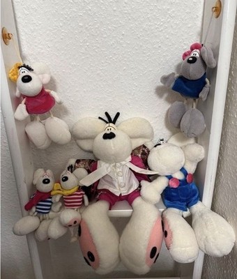 Diddl Maus Plüsch   6 Figuren Set   Sammler   Original