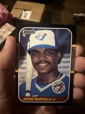 Jesse Barfield 1987 DONRUSS #121 FREE SHIPPING