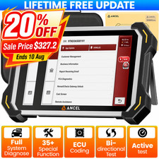 Automotive OBD2 Scanner Bidirectional Full System Diagnostic Tool ECU Coding FCA