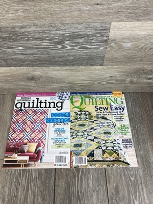 American Patchwork & Quilting Magazine BHG August 2012 June 2018