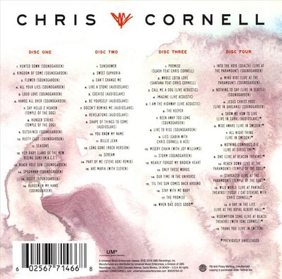 CHRIS CORNELL - CHRIS CORNELL (4 CD) NEW CD
