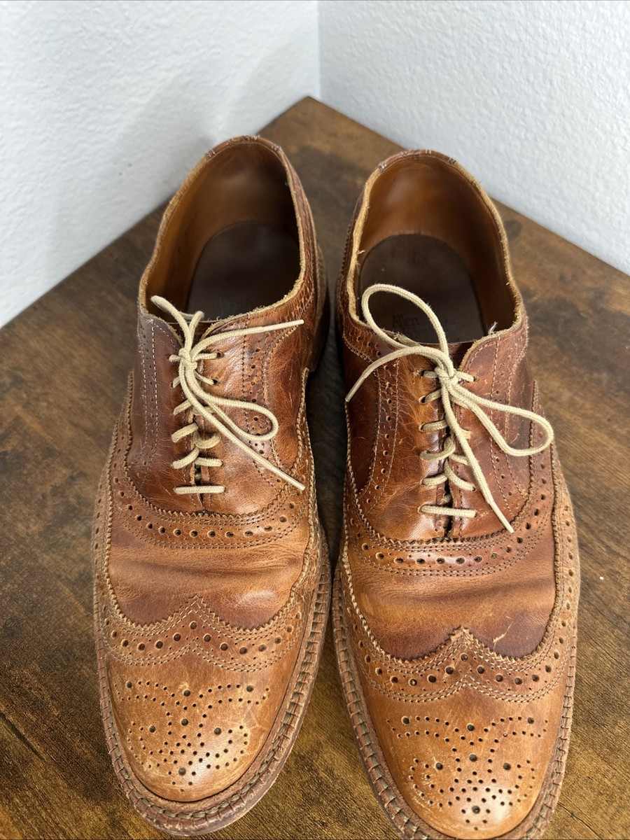 Allen Edmonds McTavish Wingtip Oxford Walnut Brown Leather  display picture 1