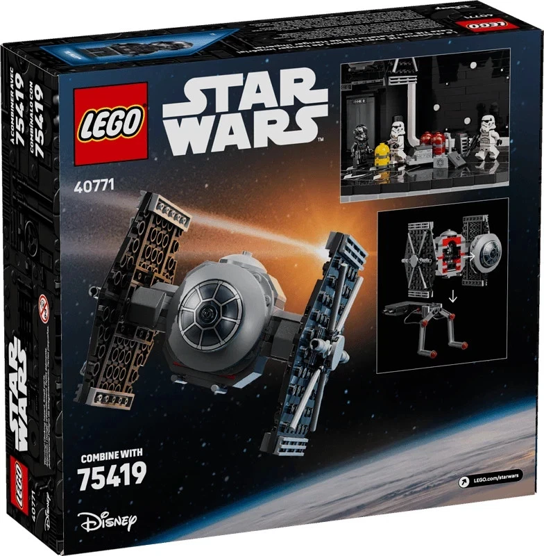 LEGO Star Wars 40771 TIE Fighter Hangar Set 236pcs 3 Minifigures / Genuine / New