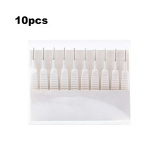 Compact Spiral Brush for Shower Head Cleaning with Nylon Bristles 10 Pack