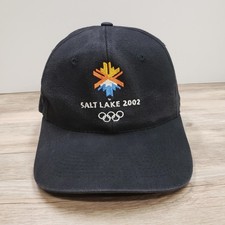Vintage Salt Lake 2002 Olympics Hat Cap Snap ...
