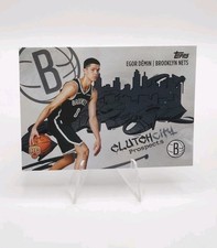 2025-26 Topps Basketball Egor Dëmin Clutch City Prospects RC Brooklyn Nets 