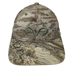 Realtree By Outdoor Cap Strapback Hat Multicolor One Size Camo Hunting