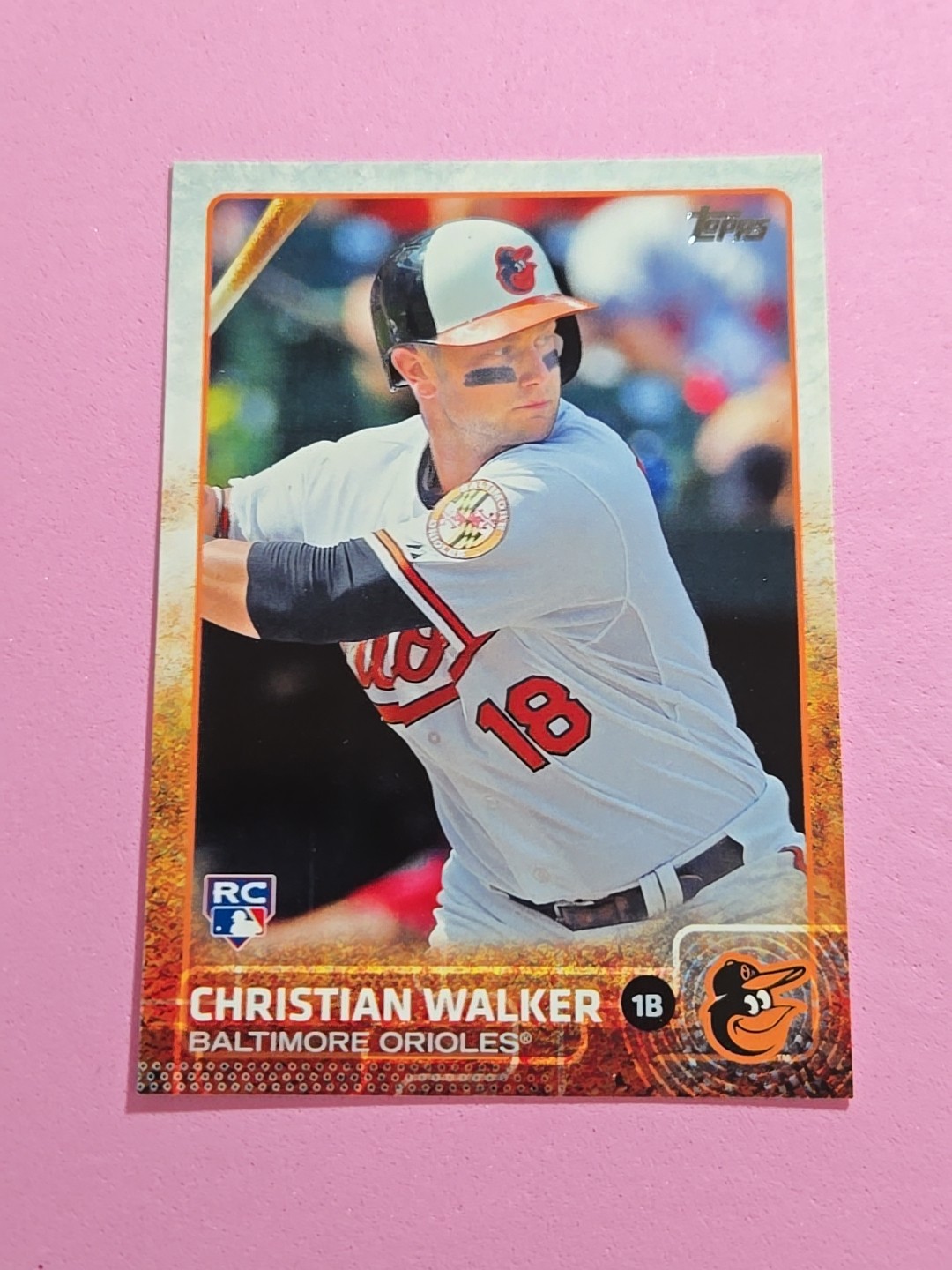 2015 Christian Walker ROOKIE RC Topps #549