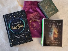 The Elemental Oracle alchemy spell book bundle lot Stacey Demarco