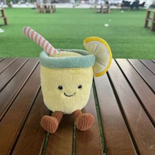 Jellycat Amuseables Lemonade Plush Toy Rare Summer Drink Soft Collectible NWT