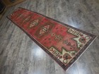 Authentic Vintage Turkish Rug,Geometric Adana Turkish Rug 2.5x11.5 Ft — photo 6