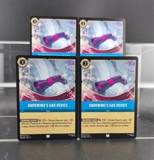 Disney Lorcana Darkwing's Gas Device 169/204 Winterspell Uncommon 4 Cards