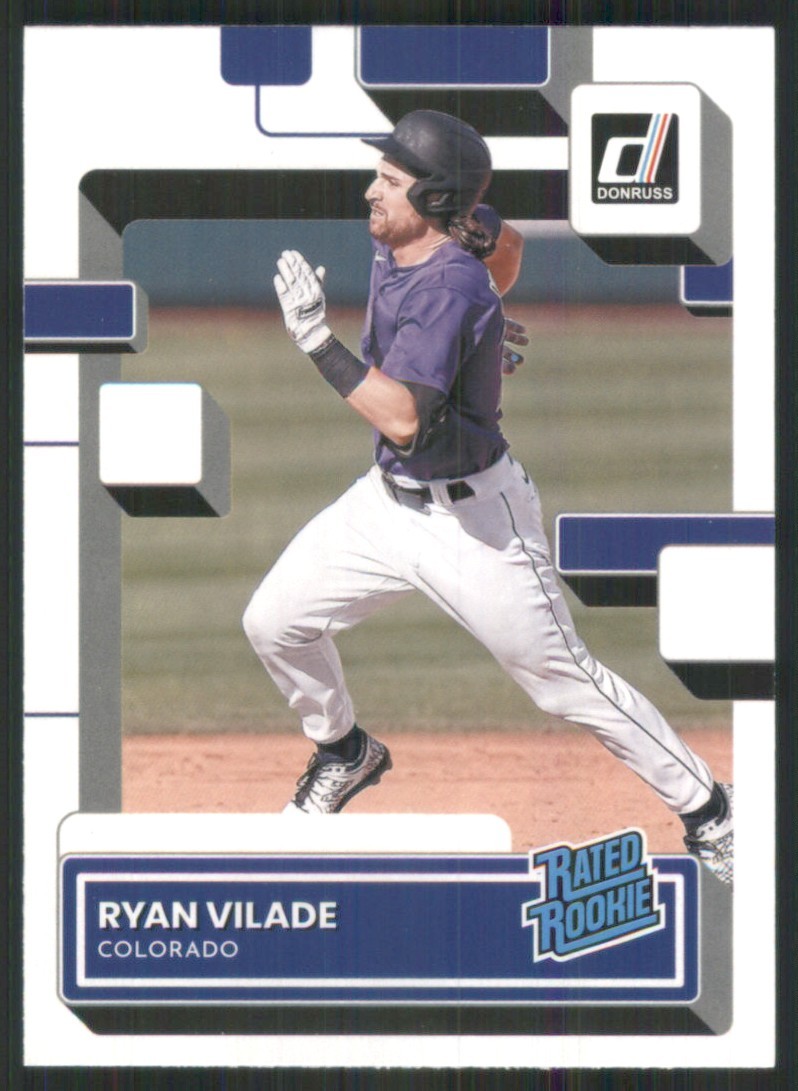 2022 Donruss #64 Ryan Vilade RR RC Colorado Rockies 45585