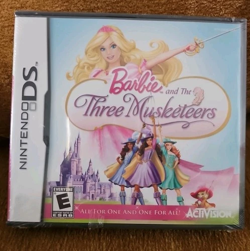 Nintendo DS Barbie And The Three Musketeers Video Game BRAND NEW FACTORY SEALED