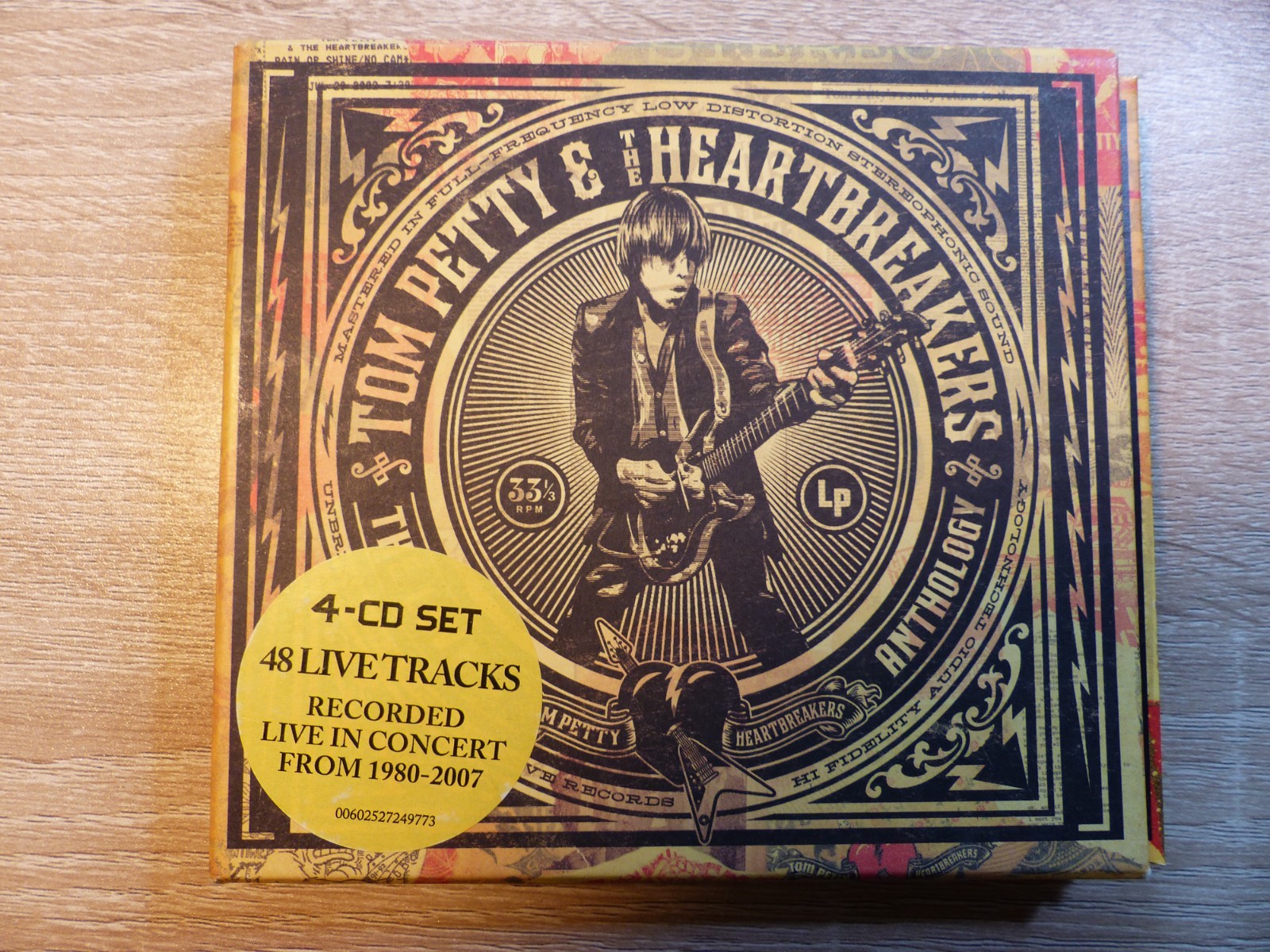 Tom Petty And The Heartbreakers : The Live Anthology (2009) 4CD Box  - UNPLAYED