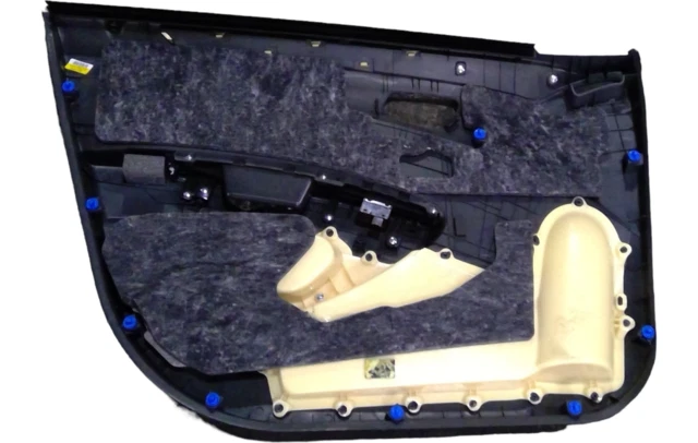 Moldura de puerta lateral del pasajero delantero de peltre muy oscuro genuina GM 95299123 Foto 3 de 4