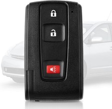 Toyota Prius 2004-2009 Key Fob Replacement Smart Remote Silver Logo
