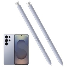 2-Pack S Pen Replacement for Samsung Galaxy S25 Ultra 5G Stylus - Light Silver