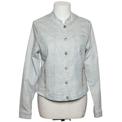 Expresso, Jeansjacke, Damen, Größe: 44, Grau, Baumwolle/Elasthan/Polyester #rbt