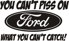 For Ford Logo Vinyl Die Cut Car Decal Sticker - FREE SHIP!