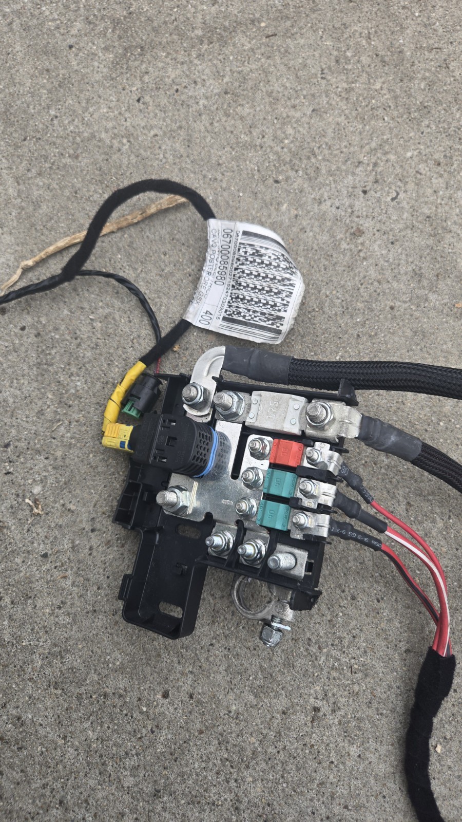 Maserati Ghibli 2014-2016 Positive battery wiring harness
