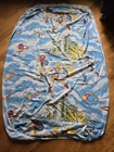 Vintage 1983 He-Man MOTU Twin Size Fitted Bed Sheet Malborough Made (Flaws)