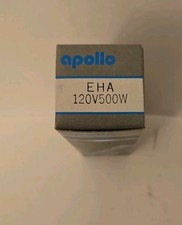 Apollo EHA Projection Lamp 500W 120V Quartz Halogen Tested Qty Available