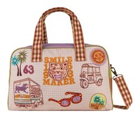 Oilily Aloha Shopper Shopper Schultertasche Tasche Shifting Sand Mehrfarbig Neu