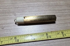 Vintage Trumpy Cheese Co Monroe Wisconsin Advertising Flashlight keychain Part