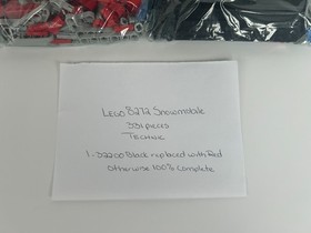 Lego set 8272 Snowmobile &ndash; 331 Pieces - Technic