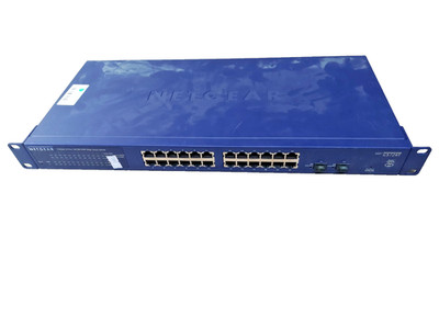 Netgear Prosafe GS724T V4 Smart Switch 10/100 Mbps 24 Ports Gigabit Ethernet