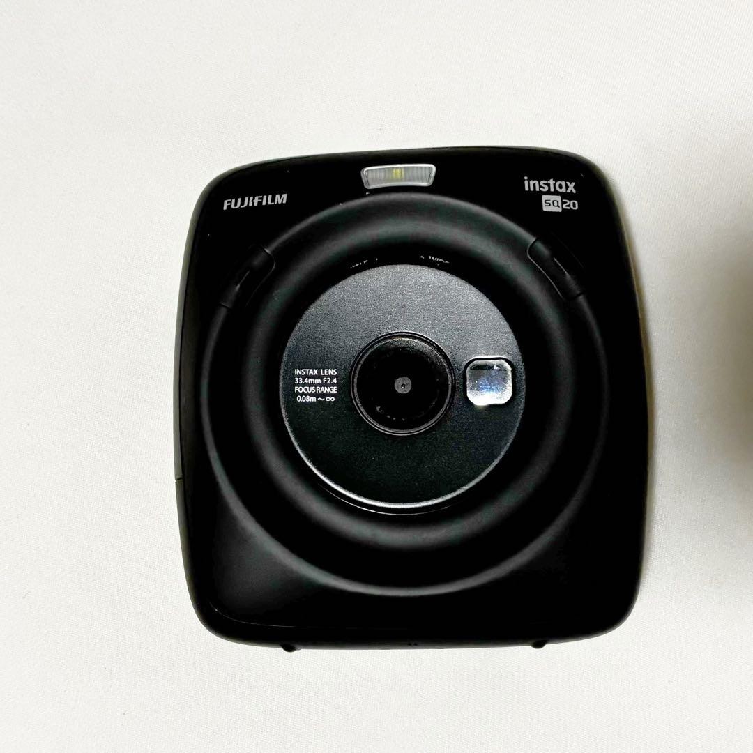 Fujifilm Instax Square SQ20 Hybrid Instant Camera Black Excellent Condition-image